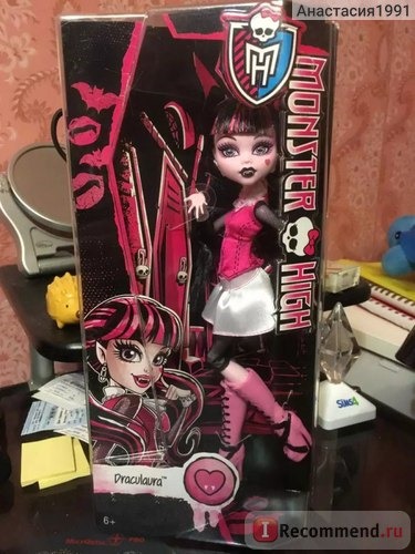 Mattel Monster High Core dolls Draculaura / Дракулаура (серия 