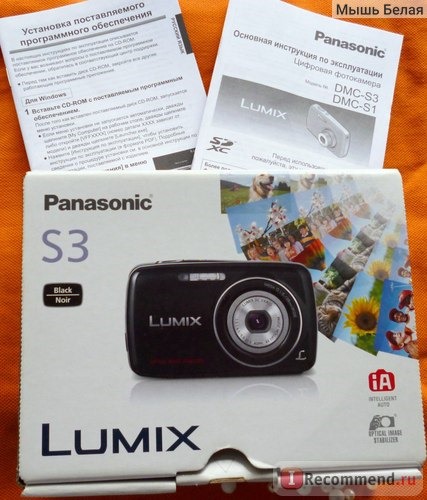 Panasonic LUMIX DMC-S3 фото