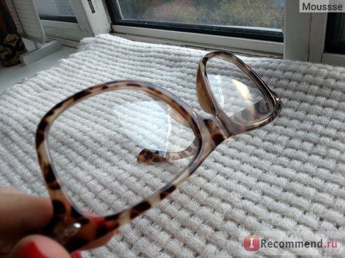 Солнцезащитные очки Buyincoins Fashion Leopard Frame Geek Elegant Eyeglasses Glasses фото