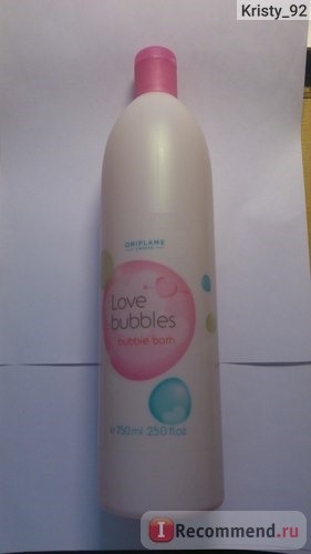 Пена для ванны Oriflame Love bubbles фото