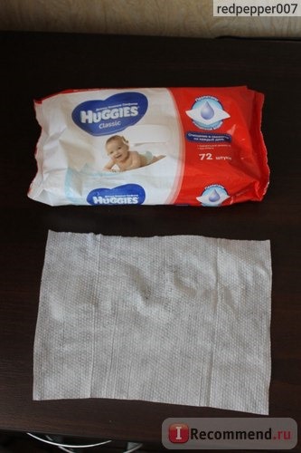  Влажные салфетки Huggies Classic фото