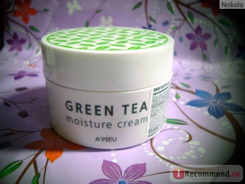 Крем для лица A'pieu Green tea moisture cream фото