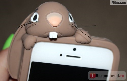 Чехол для мобильного телефона Aliexpress Luxury Fashion Cartoon 3D Moschinoe Bunny case Rabito Rabbit Silicon Case Cover For iPhone 4 4s 5 5s without retail package фото