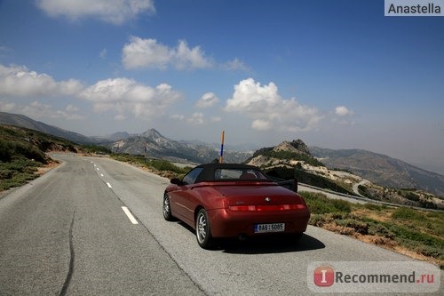 Испания. Сьерра Невада. Alfa Romeo Spider 3.0 1996