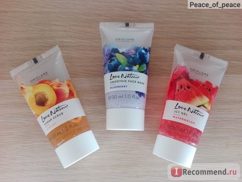 Скраб для лица Oriflame Love Nature Apricot фото