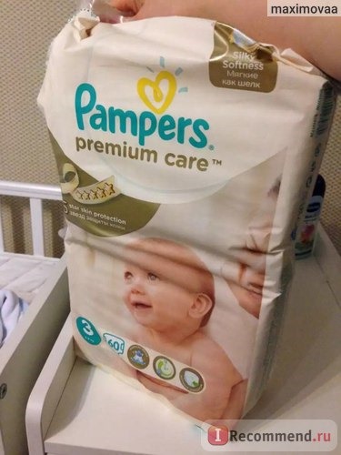 Pampers Premium Care размер 3 упаковка 60 шт.