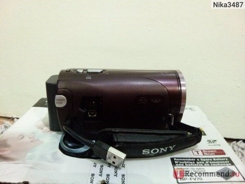 Sony HDR-CX250E фото