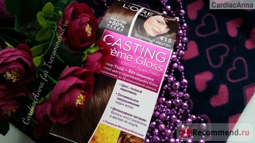 Краска для волос L'Oreal CASTING Creme Gloss фото