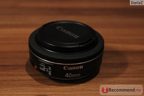 Canon EF 40mm F2.8 STM фото