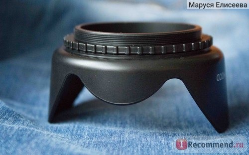 Бленда Aliexpress 58mm Lens Hood Screw Mount Flower Shape for Canon HOOD Lens Camera Newest фото