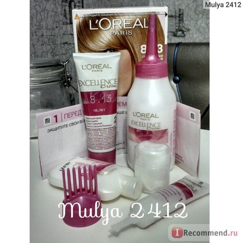 Краска для волос L'OREAL EXCELLENCE Creme Стойкая фото