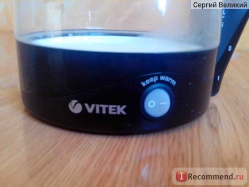 Электрический чайник VITEK VT-1181 TR фото