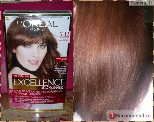 Краска для волос L'OREAL EXCELLENCE Creme Стойкая фото