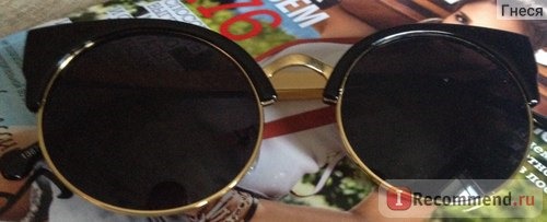 Солнцезащитные очки Aliexpress Fashion popular star supe sunglasses fashion sunglasses 13878 13 фото