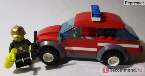 Lego CITY: Fire Chief Car | 60001 фото