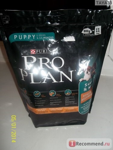 Корм для собак Purina Pro Plan Puppy Small Про План с курицей и рисом для щенков мелких пород фото