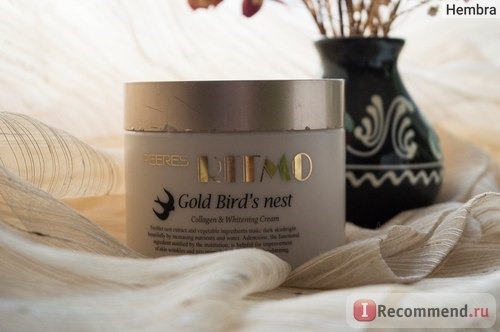 Крем для лица Peeres RITMO Gold Bird’s Nest collagen & Whitening cream фото