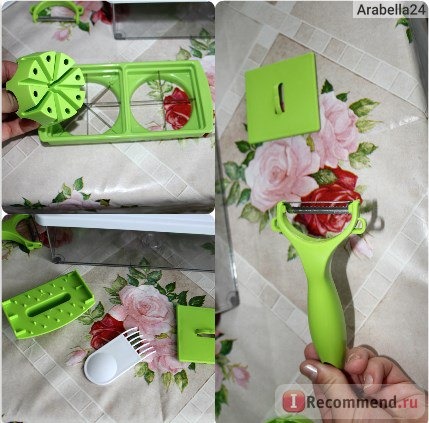 Универсальная овощерезка Genius! Nicer Dicer Plus фото