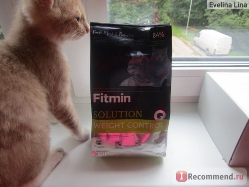 Корм для кошек Fitmin solution Weight control фото