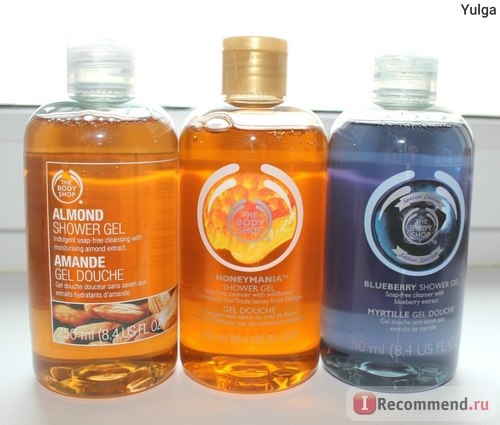 Гель для душа The body shop Honeymania фото