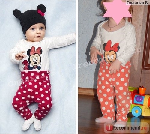 Комплект AliExpress 2014 New kids cotton Mickey Minnie baby boys girls installs service 3pcs ( long-sleeved Romper + hat + pants ) children clothing set фото