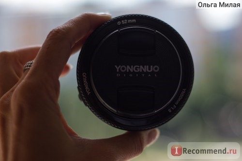 Yongnuo YN 50mm f/1.8 фото