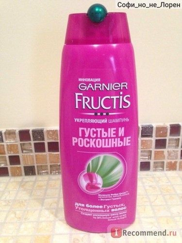 Шампунь Fructis Густые и Роскошные фото