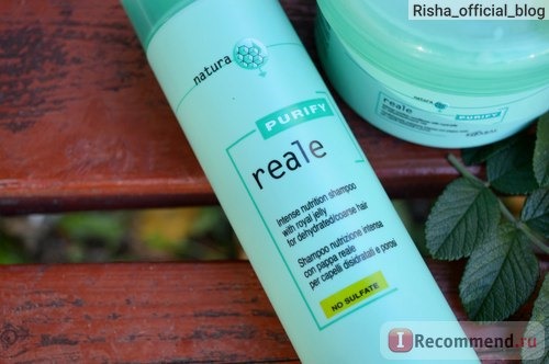 Шампунь для поврежденных волос Kaaral Reale Intense Nutrition Shampoo фото