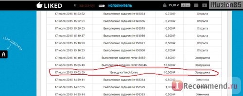 Биржа заданий Liked.ru фото