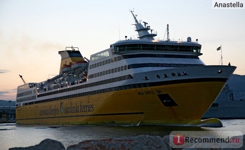 Паром Корсика Сардиния / Mega Express - Corsica Sardinia Ferries фото