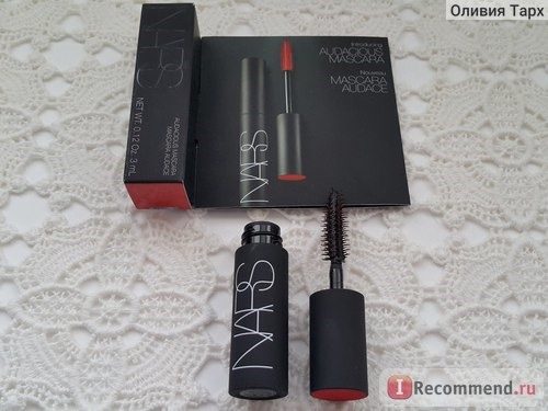 NARS Тушь Audacious BLACK MOON, 3 г, миниатюра