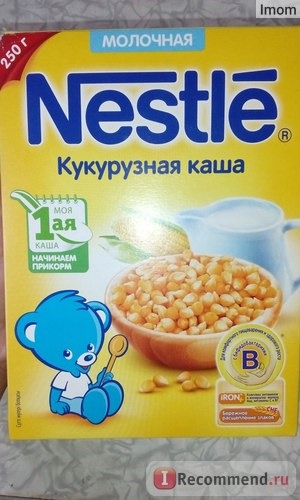 Детское питание Nestle Кукурузная молочная каша фото