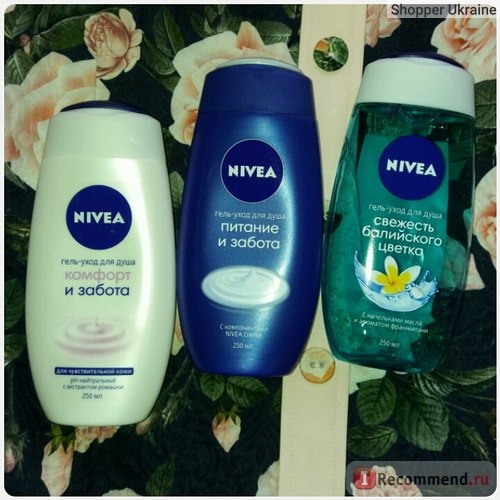 Гель для душа NIVEA Балийский цветок и масло фото