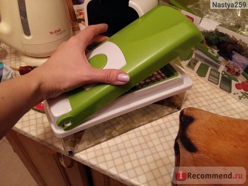 Универсальная овощерезка Genius! Nicer Dicer Plus фото