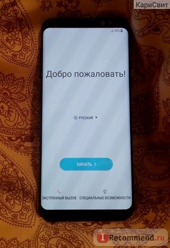 Мобильный телефон Samsung Galaxy S8 фото