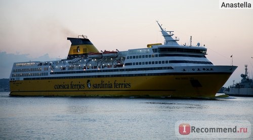 Паром Корсика Сардиния / Mega Express - Corsica Sardinia Ferries фото