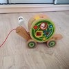 Hape Eco-toys Деревянная каталка-сортер Улитка фото