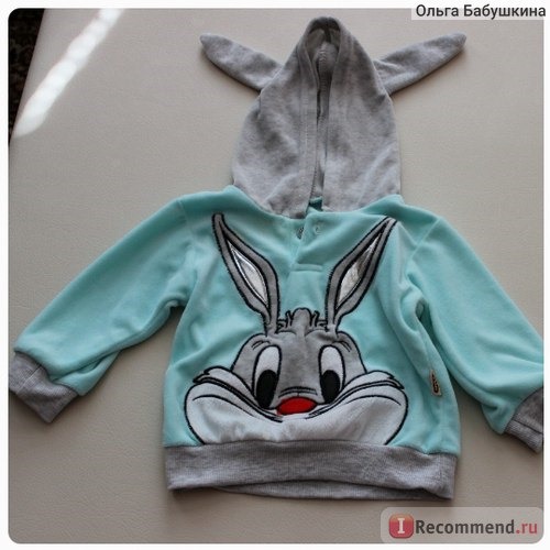 Комплект AliExpress Spring baby set cartoon rabbit velvet set twinset long sleeve set hoodie and pant children clothing pink free shipping фото