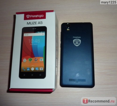 Мобильный телефон Prestigio Muze A5 (5502) фото