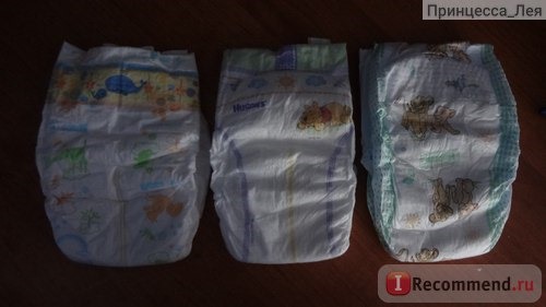 Сравнение с huggies elite soft(вторые на фото) и huggies classic(3)