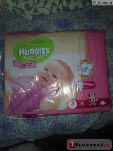 Подгузники Huggies Ultra Comfort Для девочек фото