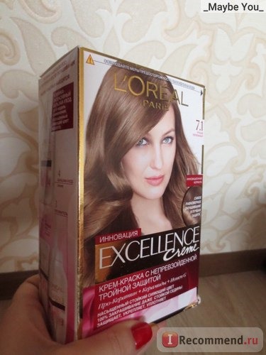 Краска для волос L'OREAL EXCELLENCE Creme Стойкая фото