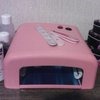 УФ лампы для маникюра Aliexpress 36W White Nail Art UV Gel Curing Lamp Dryer Light UV lampEU PLUG фото