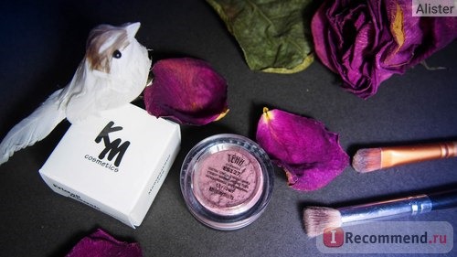 Тени для век KM cosmetics матовые ES127 фото