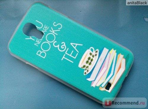 Чехол для смартфона Aliexpress Need books and tea Transprent Hard Case Cover for Samsung Galaxy S4 I9500 фото