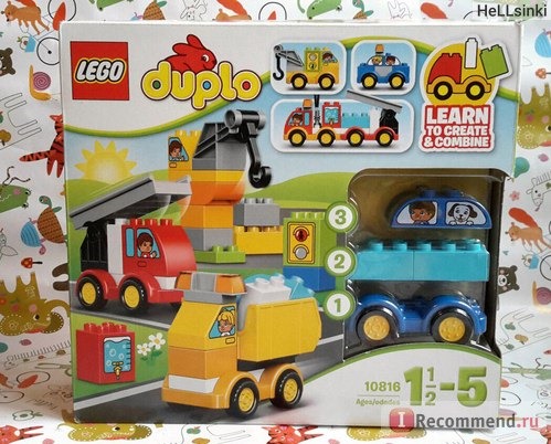 Конструктор LEGO Duplo 10816 Мои первые машинки фото