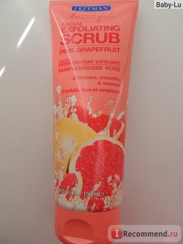 Скраб для лица Freeman Facial Exfoliating Scrub Pink Grapefruit фото