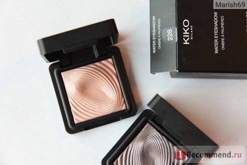 Тени для век KIKO Long-lasting wet & dry use eyeshadow фото