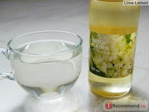 Напиток концентрированный IKEA FOOD С экстрактом цветов бузины DRYCK FLADER фото