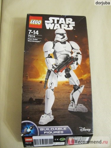 Lego First Order Stormtrooper фото